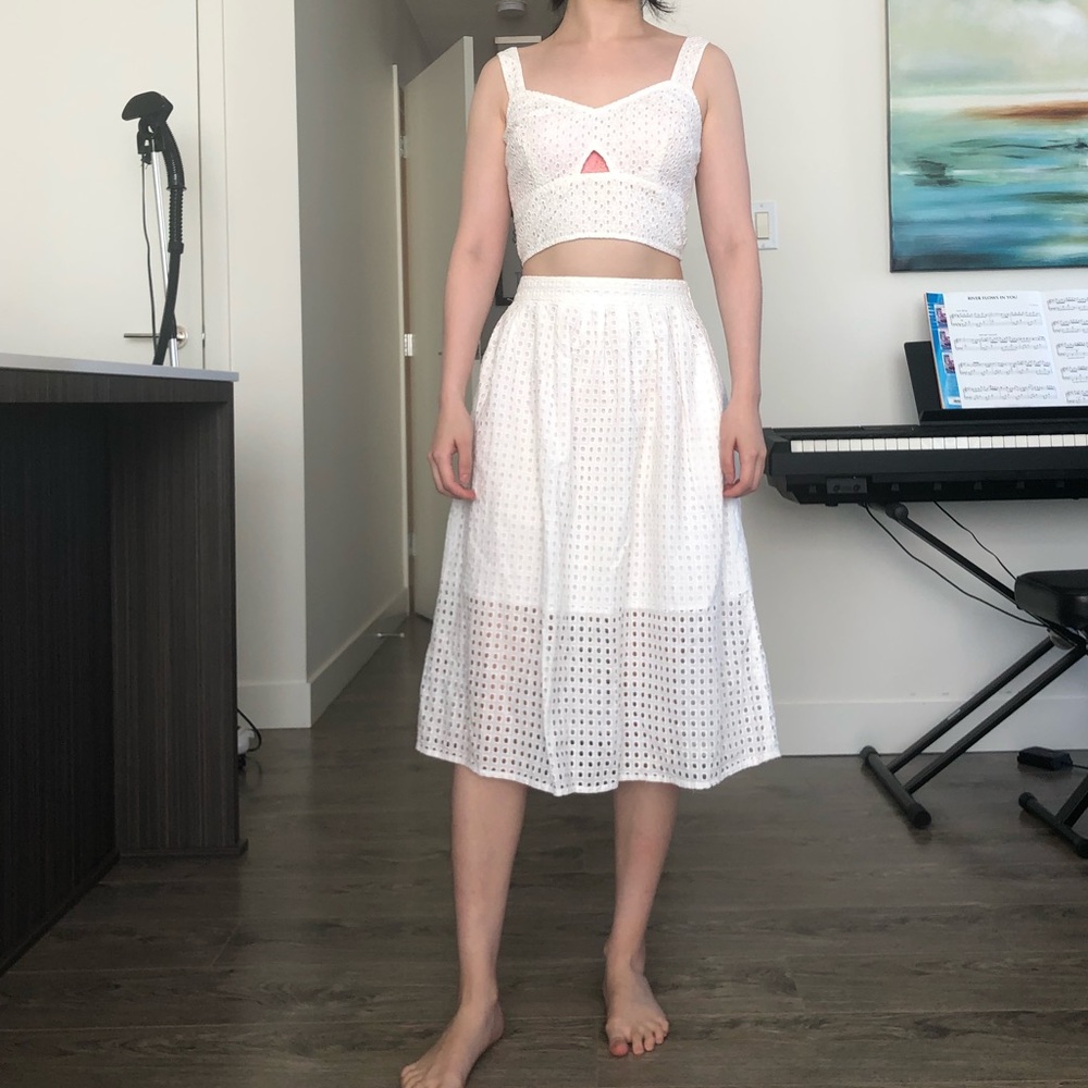 cute white set for sale.